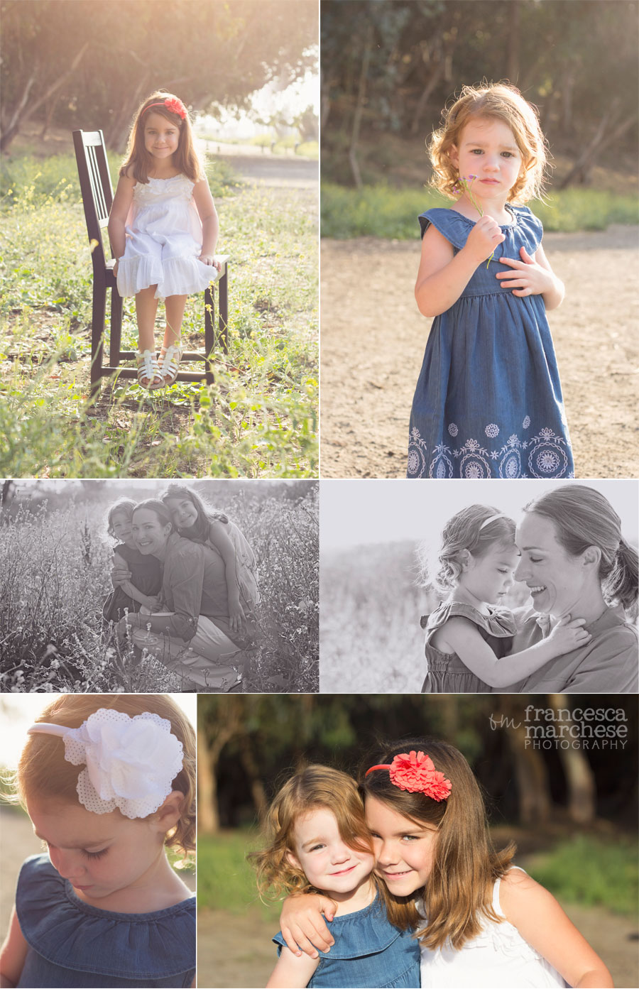 Mother and Daughters - Orange County Family Photographer
