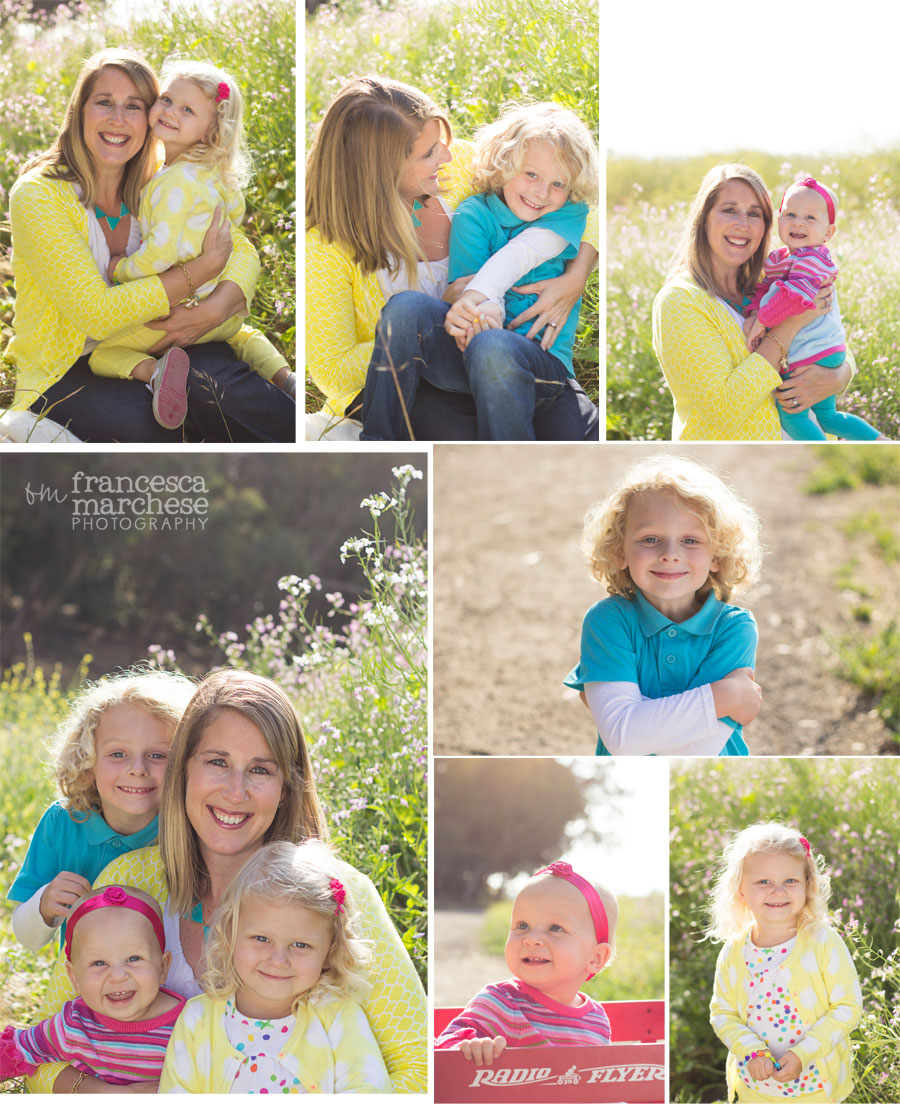 Mom and kids photo session - Francesca Marchese Photography Orange County