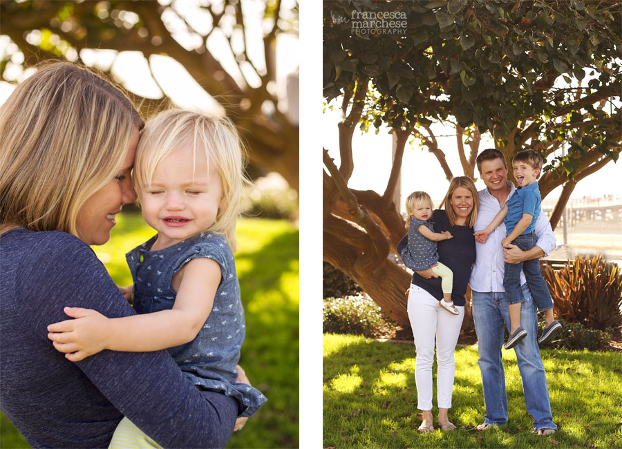 Beach family session in Orange County - Francesca Marchese Photography
