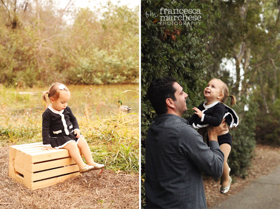 Classic black and white dress for as toddler - Francesca Marchese Photography