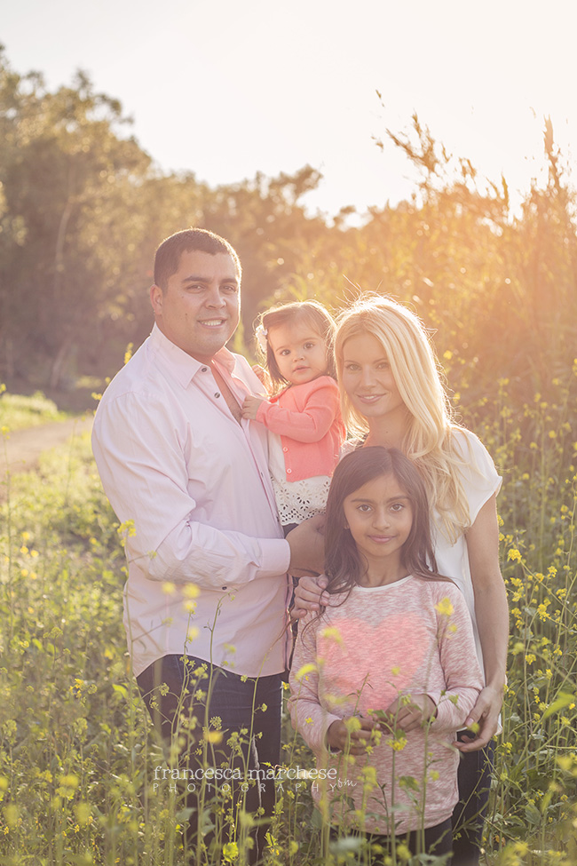 golden hour family photo - Francesca Marchese Photography