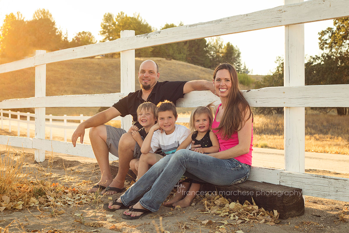 Family session rustic Paso Robles - Francesca Marchese Photography