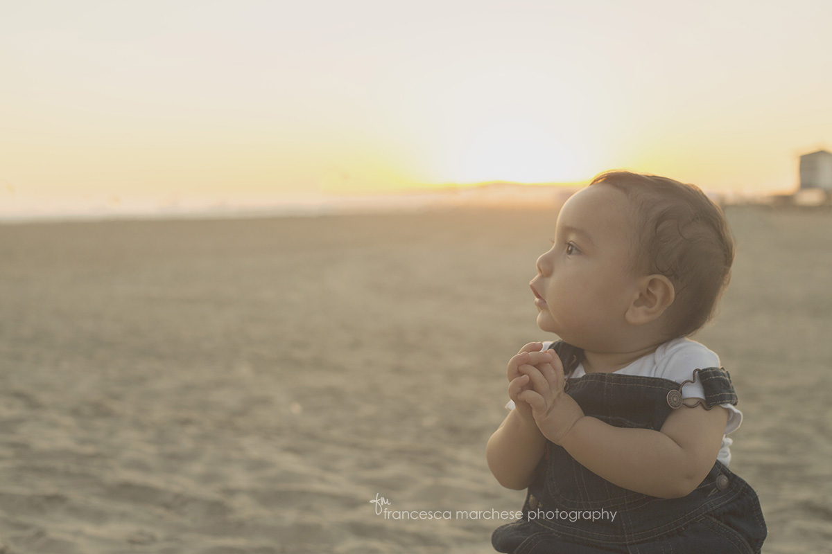 One year old beach session - Francesca Marchese Photography