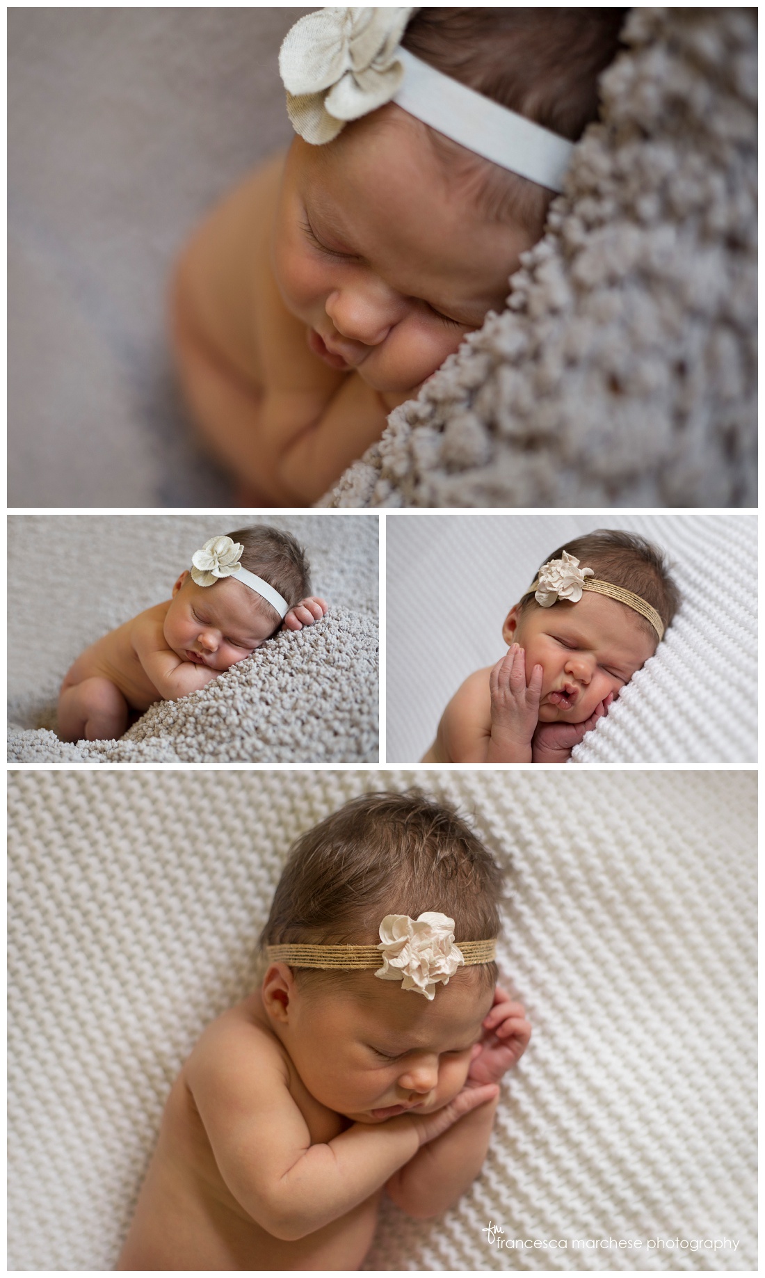 Newborn girl -Francesca Marchese Photography