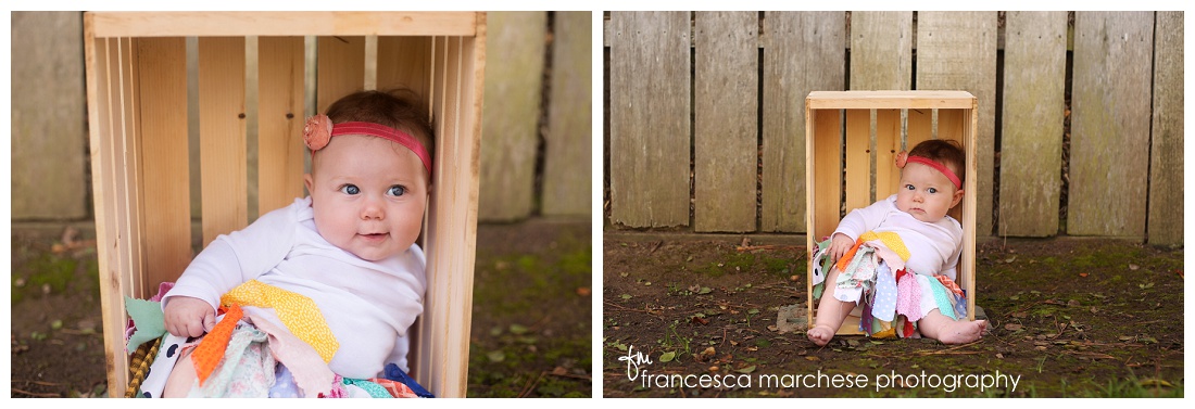 Baby in a box - Francesca Marchese Photography