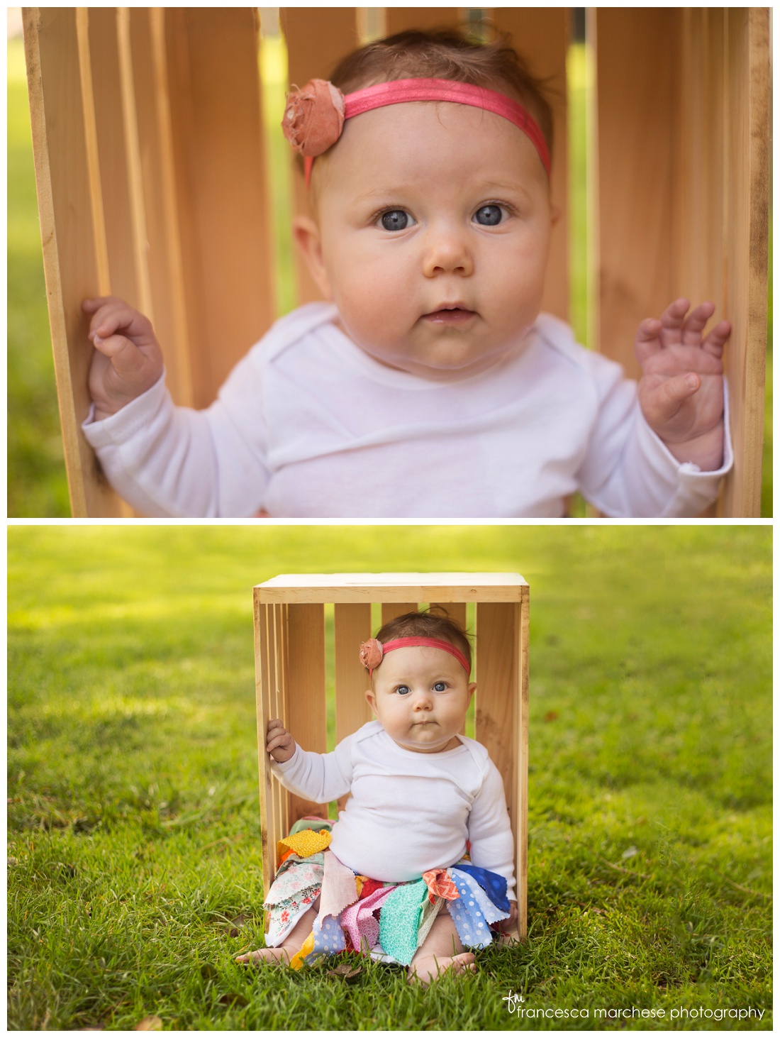 Baby in a box - Francesca Marchese Photography