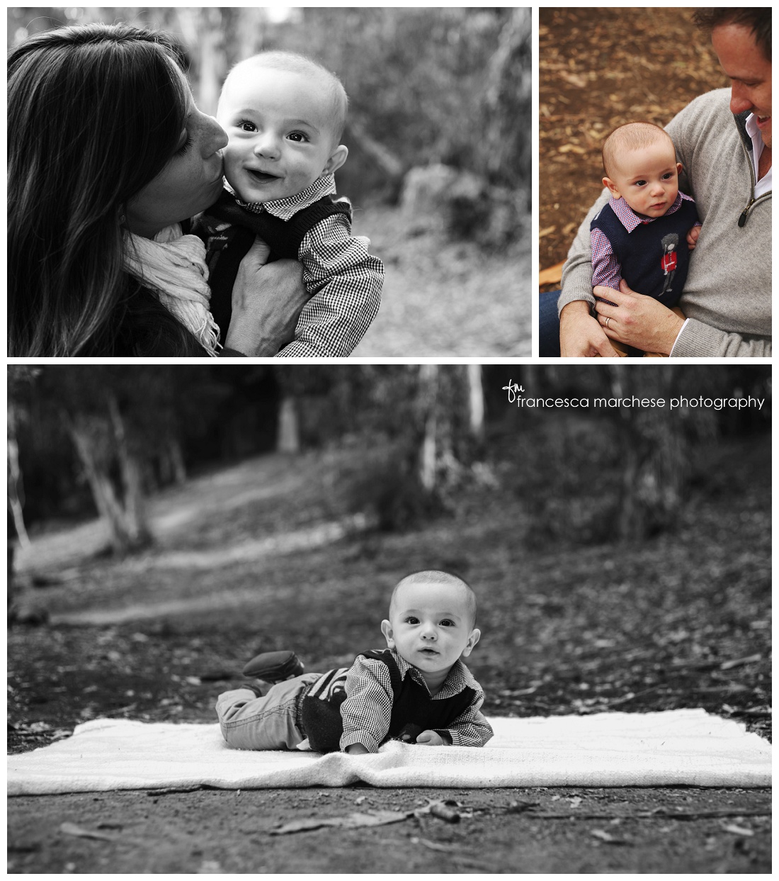 fall family session parent with baby- Francesca Marchese Photography