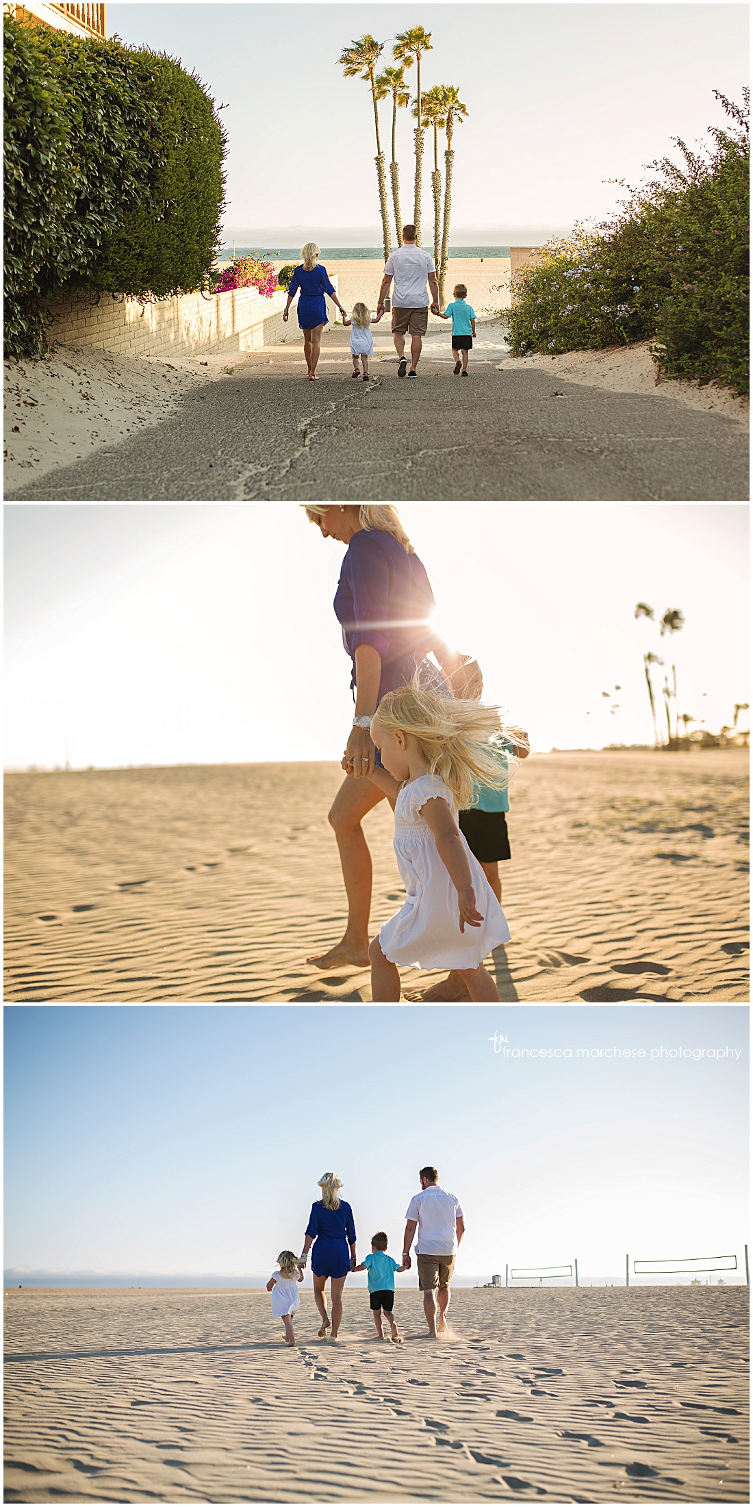 family beach session photography