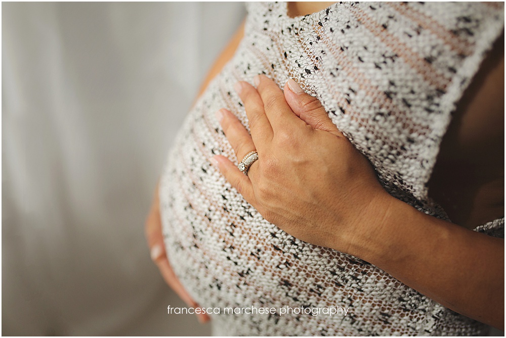 Home maternity session - Francesca Marchese Photography