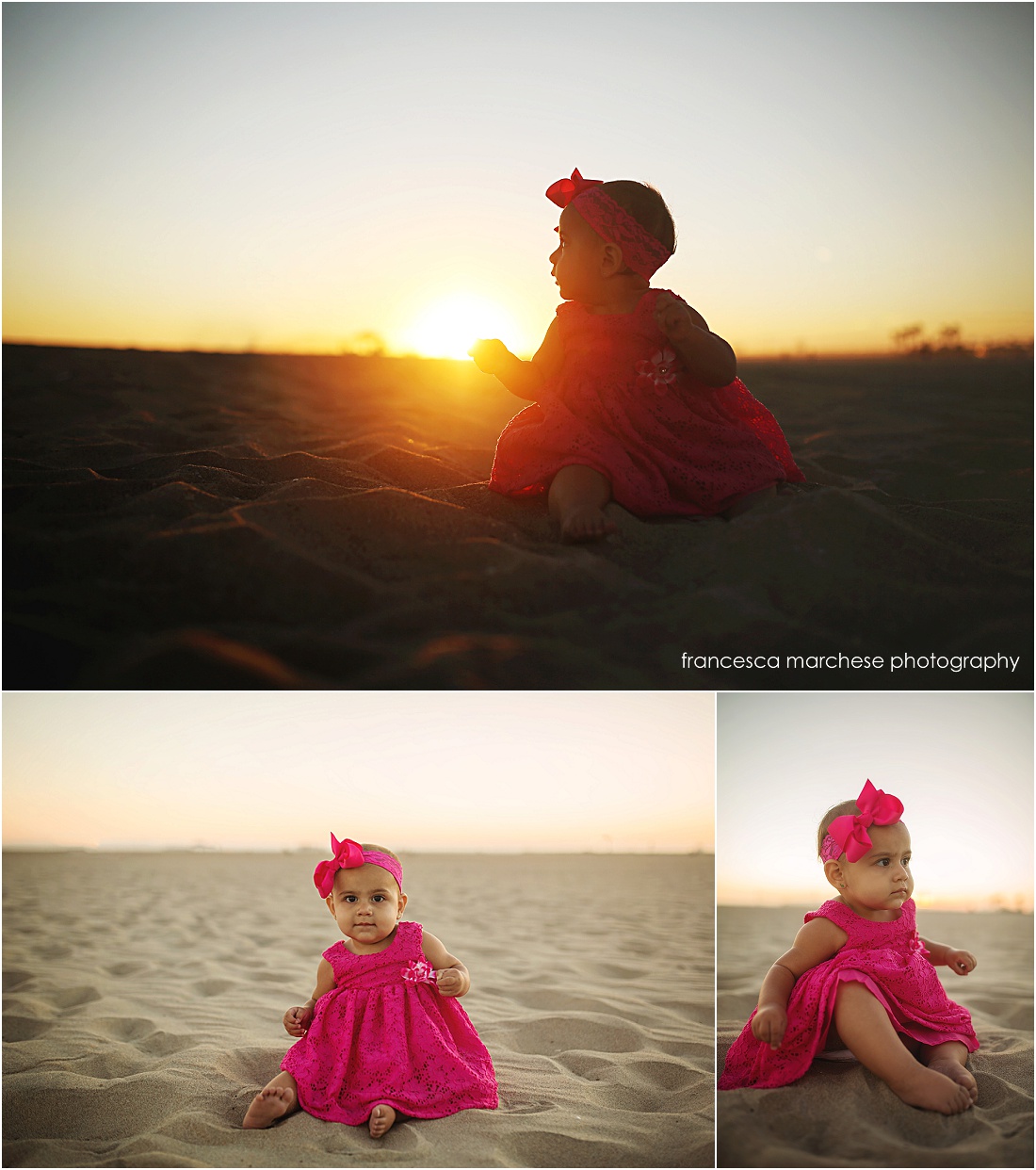 Francesca Marchese Photography - one year old at the beach