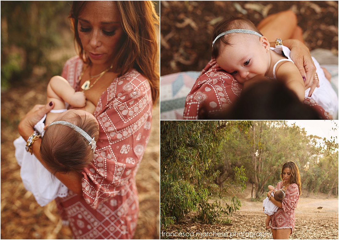 Breastfeeding photography session - Francesca Marchese Photography - Orange County