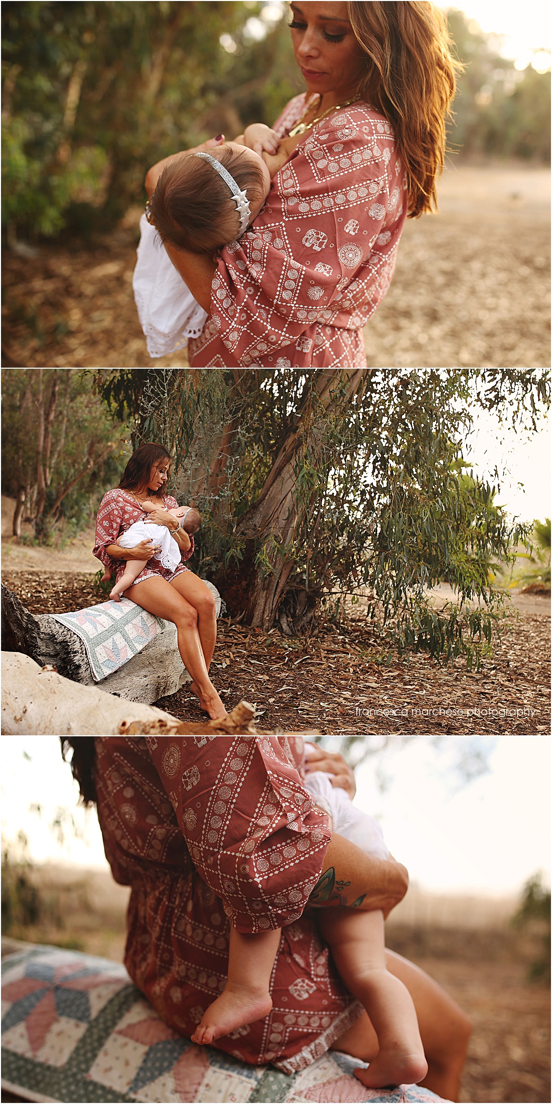 Breastfeeding photography session - Francesca Marchese Photography - Long Beach