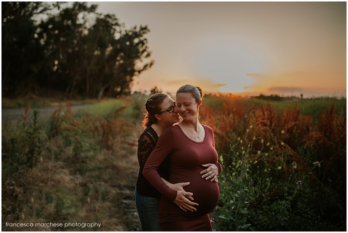 francesca marchese photography - lesbian couple maternity photography