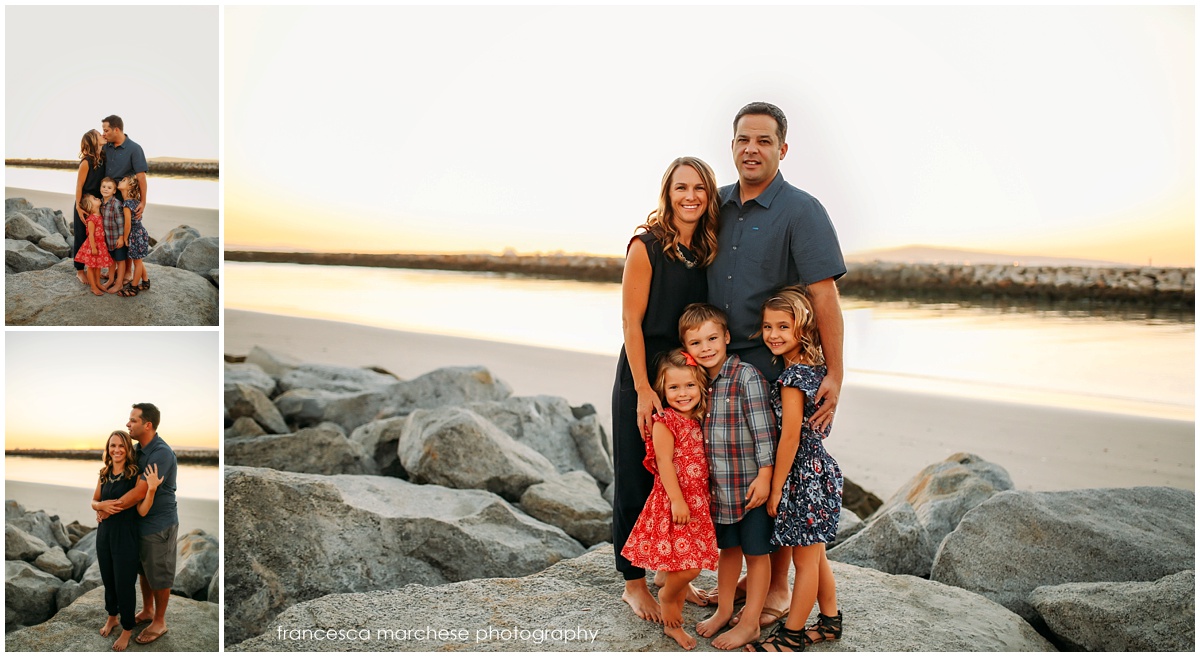 Long Beach family session - Francesca Marchese Photography