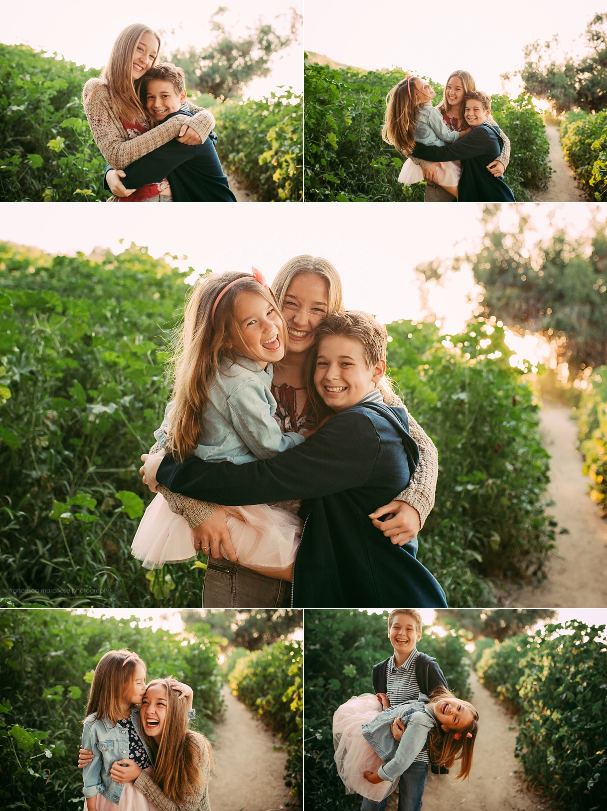 family of 5 Francesca Marchese Photography