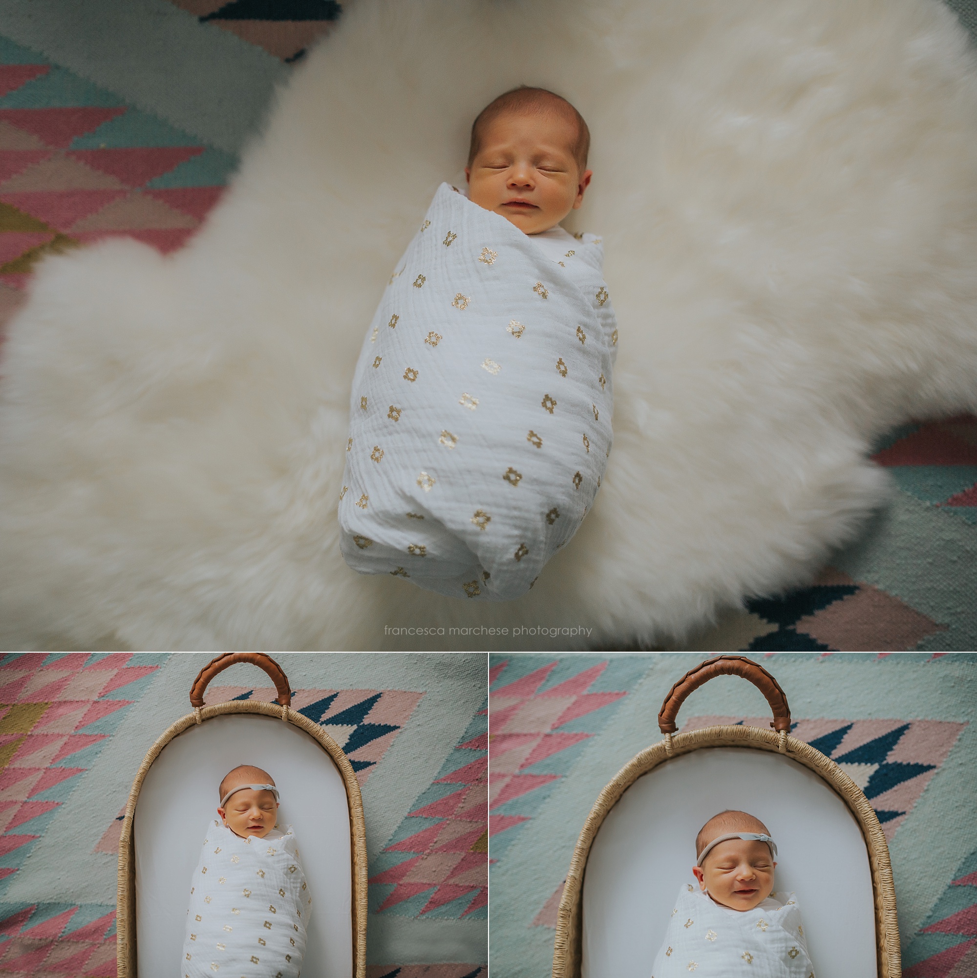 Francesca Marchese Photography boho newborn decor