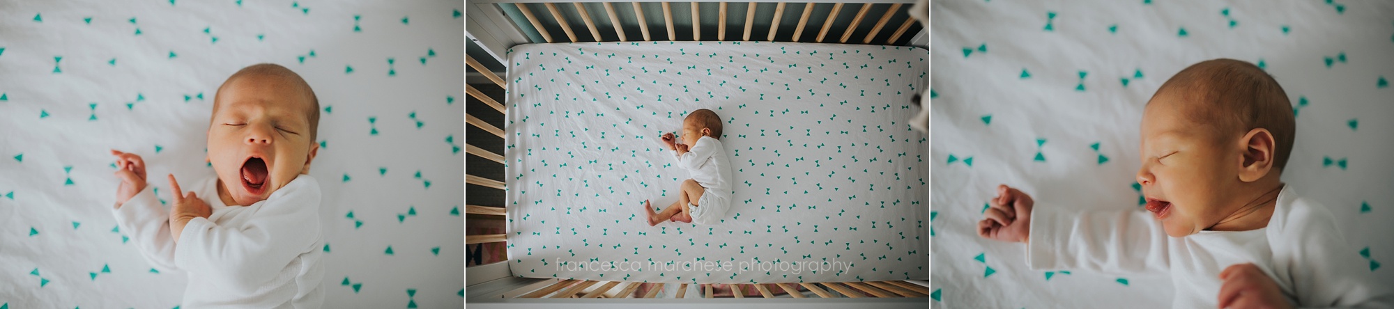 Francesca Marchese Photography newborn in crib