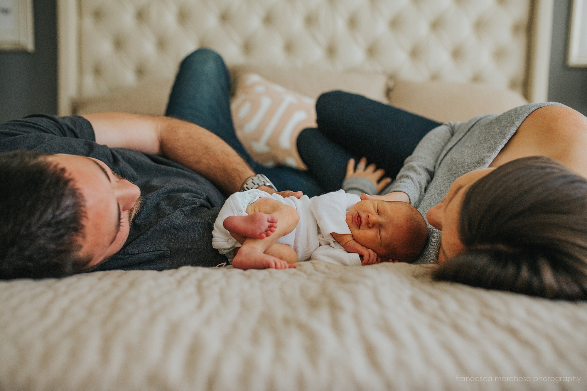Francesca Marchese Photography parent newborn cuddle