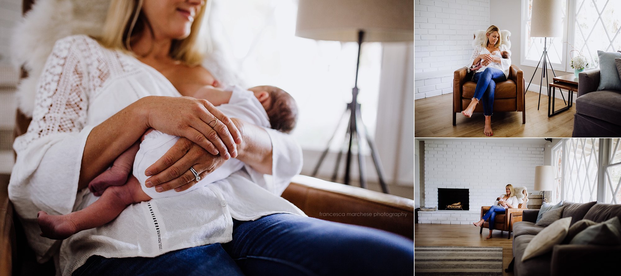 Newborn boy in home photography session - Francesca Marchese Photography Orange County, Long Beach, South bay Los Angeles lifestyle newborn photographer