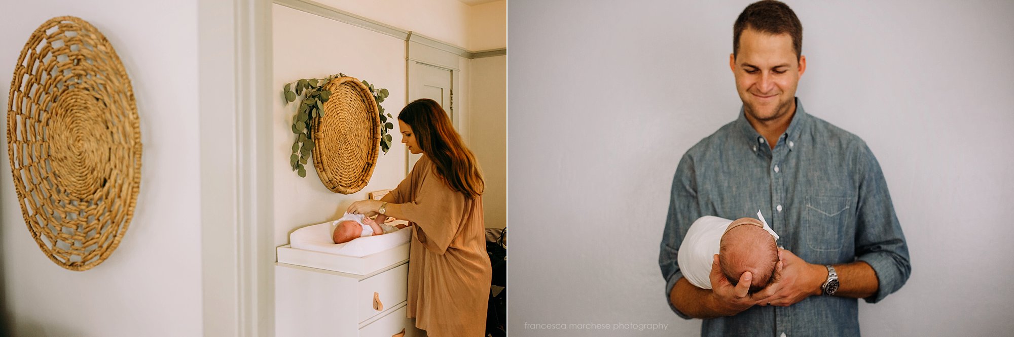 Francesca Marchese Photography first time new parents with their newborn baby lifestyle