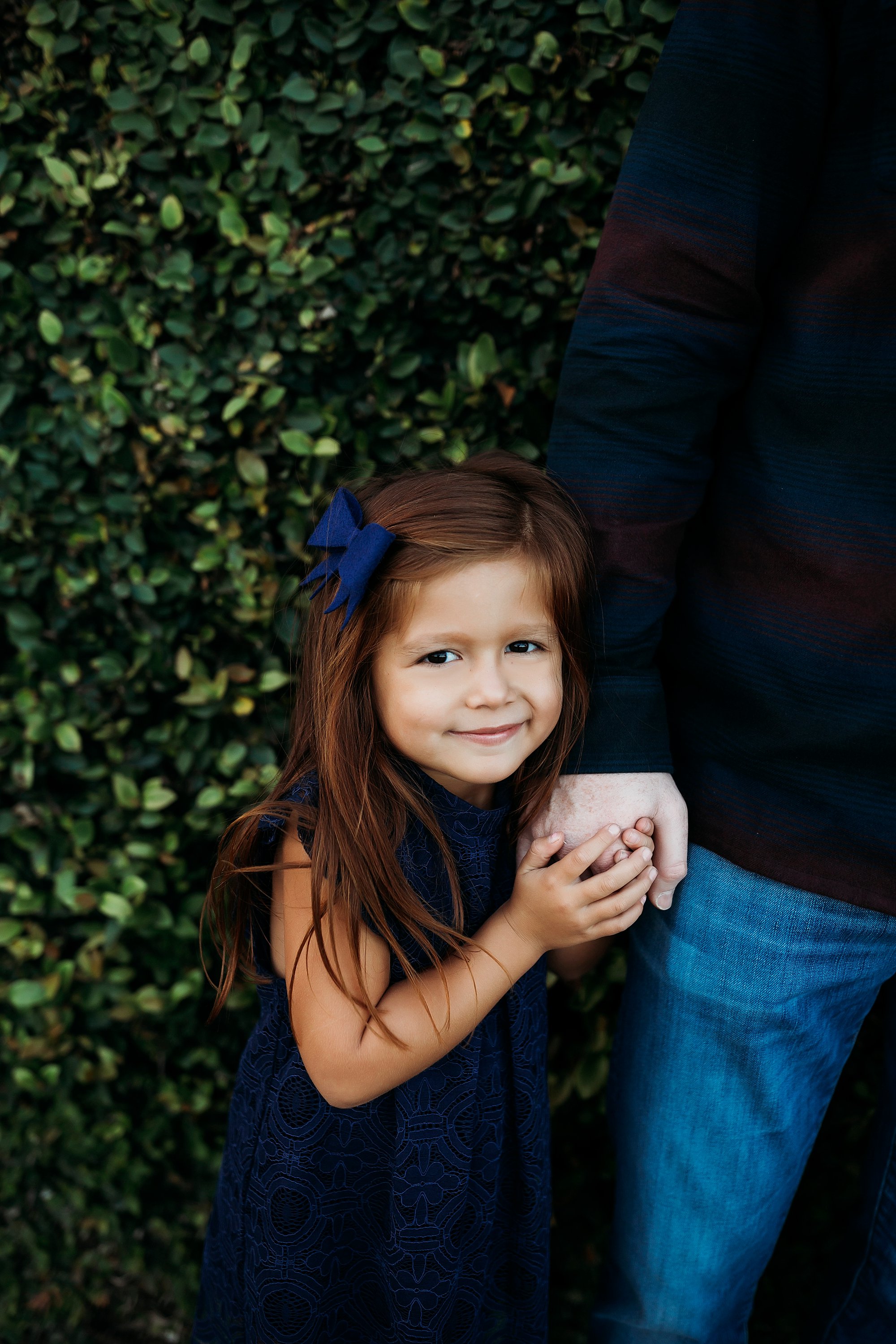 Thomas Family Francesca Marchese Photography Long Beach Orange County family photographer daughter holding daddy's hand