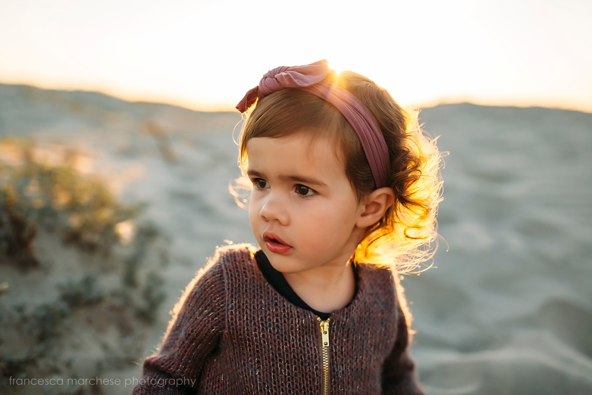 little girl backlit hair- Francesca Marchese Photography Orange County Los Angeles Southern California Family Photographer