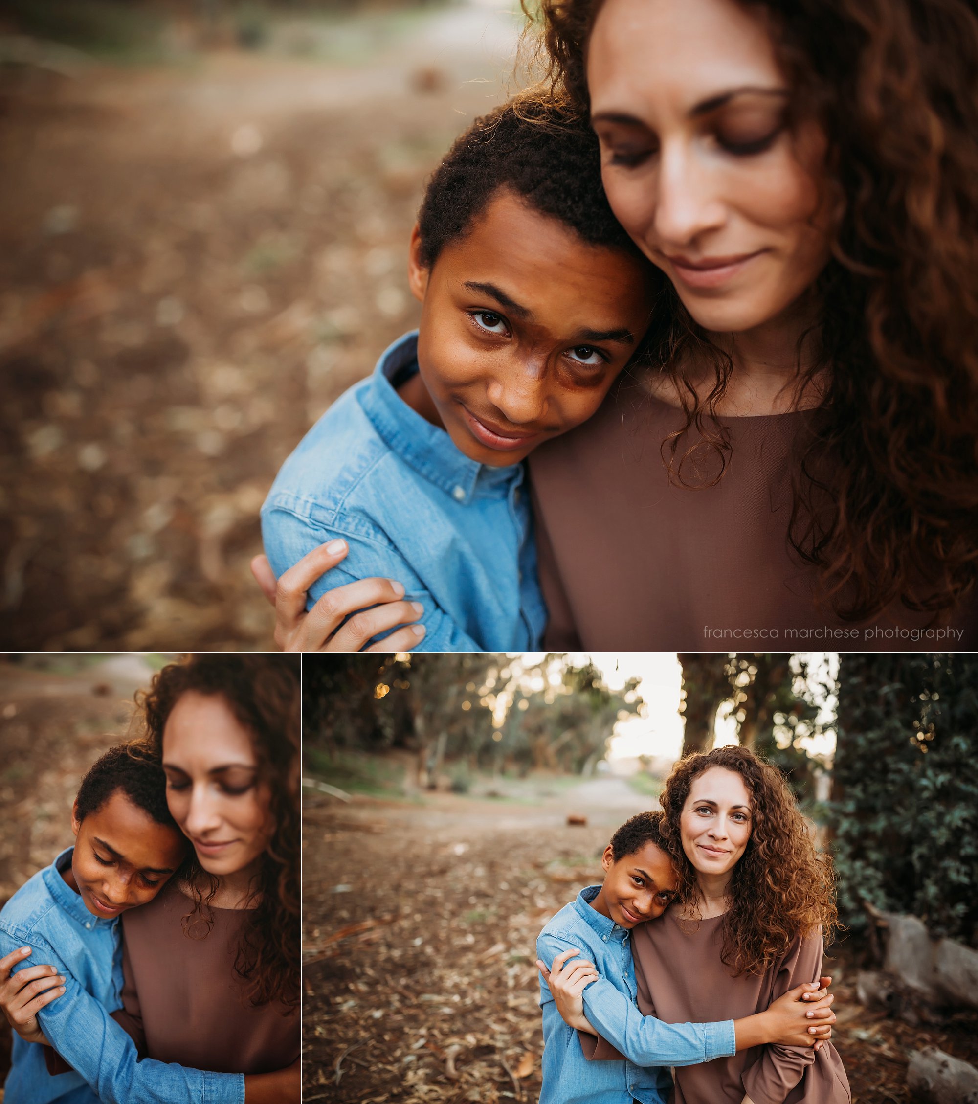 Francesca Marchese Photography motherhood photography session mother and teen son