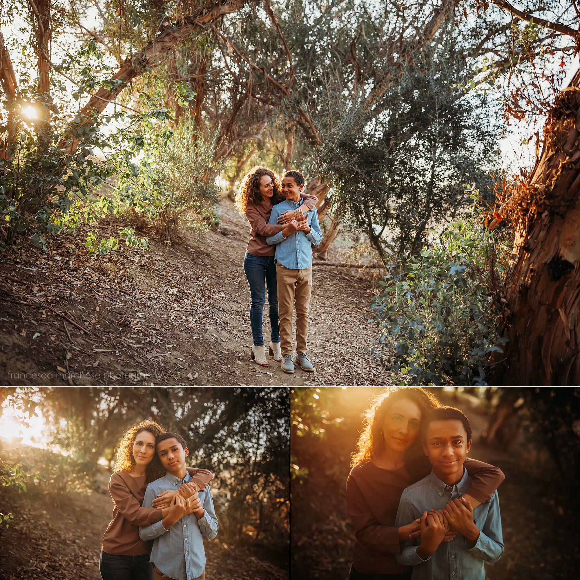 Francesca Marchese Photography motherhood photography session mother and son golden hour